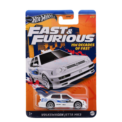 Hot Wheels Fast and Furious HW Decades Of Fast Volkswagen Jetta Mk3 2024 Big J's Garage