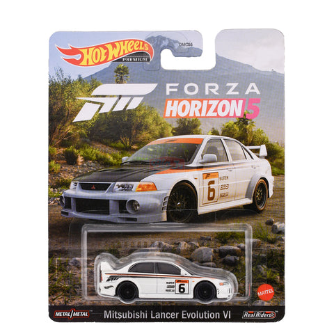 Hot Wheels Mitsubishi Lancer Evolution Forza Big J's Garage