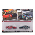 Hot Wheels Premium Car Culture Nissan Skyline GT R BNR32 2-Pack HKS Big J's Garage