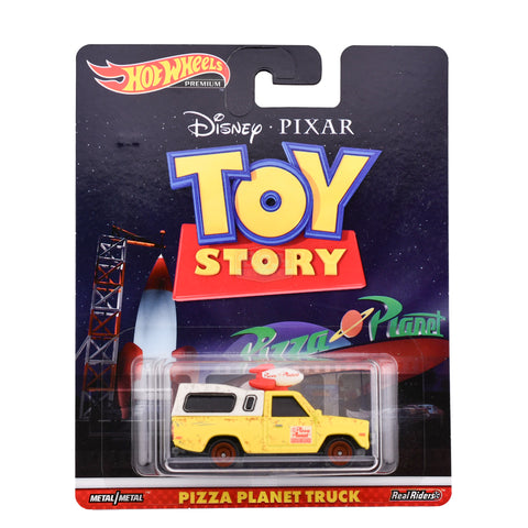 Hot Wheels Premium Disney PIXAR Toy Story Pizza Planet Truck Big J's Garage