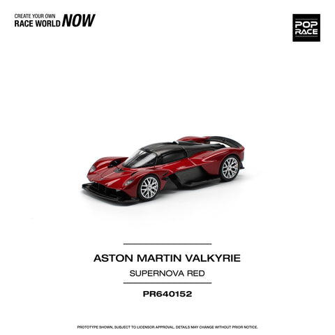 Aston Martin Valkyrie Supernova Red Pop Race - Big J's Garage