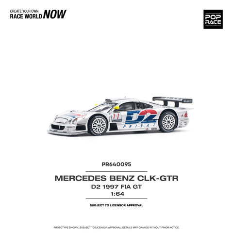 Mercedes-Benz CLK AMG GTR 1997 FIA GT D2 Privat Pop Race - Big J's Garage