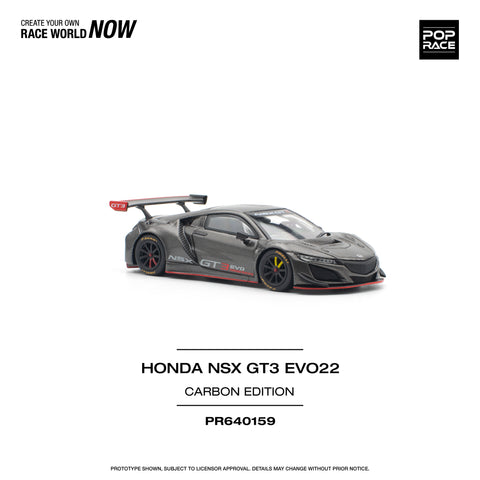 Honda NSX GT3 EVO22 Carbon Edition Pop Race - Big J's Garage