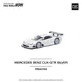 MERCEDES-BENZ AMG CLK GTR - SILVER Pop Race - Big J's Garage