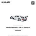 MERCEDES-BENZ AMG CLK GTR - SILVER Pop Race - Big J's Garage