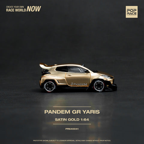 Toyota GR Yaris Pandem Satin Gold Pop Race - Big J's Garage