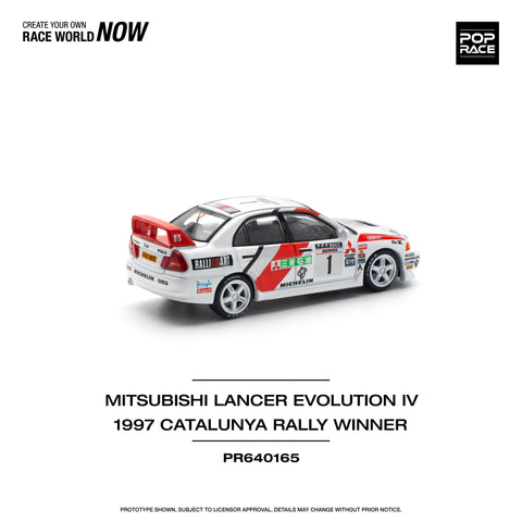 Mitsubishi Lancer Evolution IV Winner Rally De Catalunya 1997 Pop Race - Big J's Garage