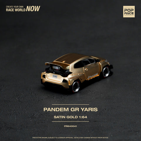 Toyota GR Yaris Pandem Satin Gold Pop Race - Big J's Garage