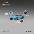 Lexus LFA Baby Blue CM Model - Big J's Garage