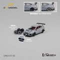 Subaru STI Varis Widebody 1.0 Gray Limited Edition 1:64 CM Model - Big J's Garage