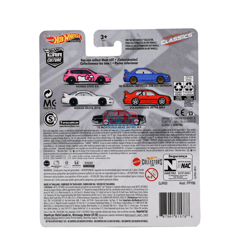 2020 Hot Wheels Modern Classics Hello Kitty Pink Honda Civic EG - Big J's Garage