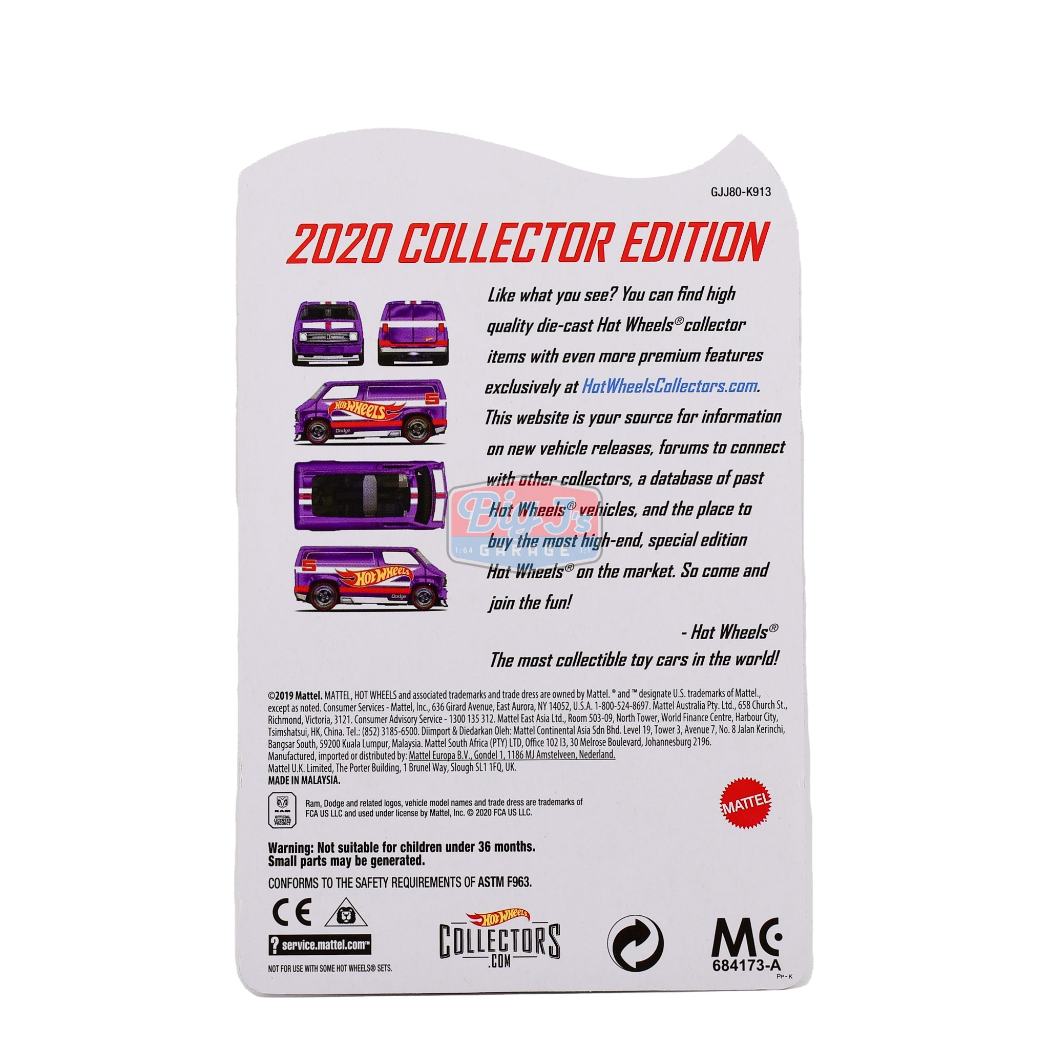 PAIR OF 2020 HOT store WHEELS COLLECTOR EDITIONS MAIL INS CUSTOM 77 DODGE VANS! NEW!