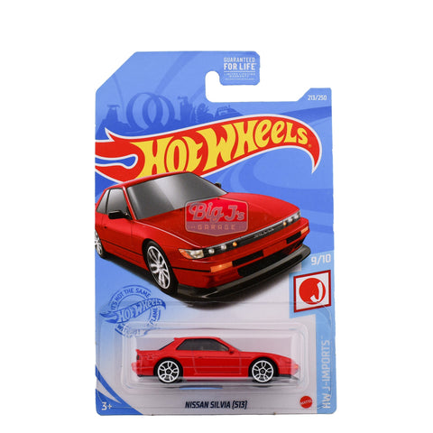 2021 Hot Wheels Red Nissan Silvia (S13) Imports - Big J's Garage