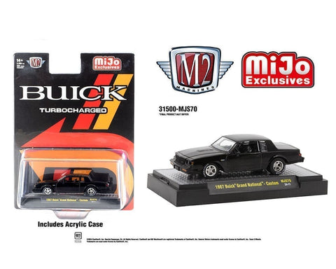 1987 Buick Grand National Custom M2 Machines Mijo Exclusives - Big J's Garage