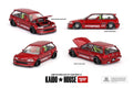 Honda Civic (EF) M Red Kaido Works V2 Kaido House x Mini GT - Big J's Garage