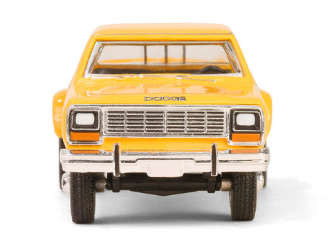 1982 Dodge Ram D350 Dually - Construction Yellow Dually Drivers Series 15 Greenlight Collectibles - Big J's Garage