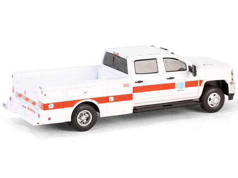 2016 Chevrolet Silverado 3500 HD Dually Service Bed – CalTrans (California Department of Transportation) Dually Drivers Series 15 Greenlight Collectibles - Big J's Garage