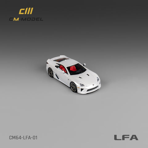 Lexus LFA Pearl White CM Model - Big J's Garage