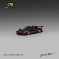 Pagani Zonda Revolucion Purple Limited Edition 1:64 CM Model - Big J's Garage