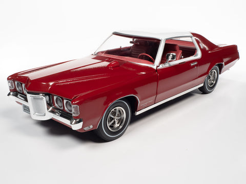 1969 Pontiac Grand Prix Hardtop Royal Bobcat Matador Red 1:18 Auto World