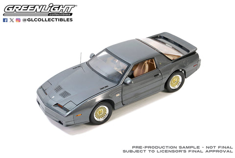 1988 Pontiac Firebird Trans Am GTA – Medium Gray Metallic with Camel Interior 1:18 Greenlight Collectibles - Big J's Garage