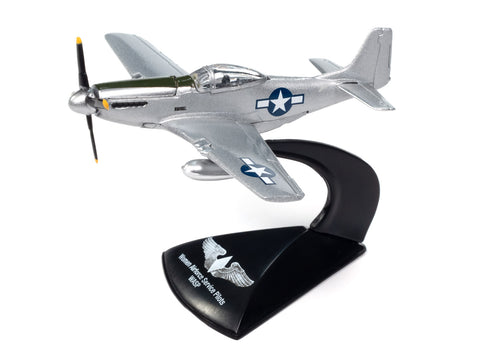 North American Aviation P-51 Women with Wings - & Bare Metal - Women Airforce Service Pilots Johnny Lightning Assortment History Reveled 2024 Version A - Big J's Garage