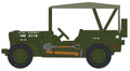 Willys Jeep * 1967 United States Army Vietnam * USO Tour - Army Green w/White Lettering Johnny Lightning Assortment History Command / Control Support 2024 Version A - Big J's Garage