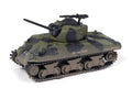 M4A3 Sherman Tank 81 Days of Action - Green & Black Camo (Dirty) Johnny Lightning Assortment History Reveled 2024 Version A - Big J's Garage