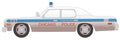 Blues Brothers 1975 Dodge Monaco Chicago Police (Dirty Version) - White Johnny Lightning Pop Culture Assortment 2024 Release 2 - Big J's Garage