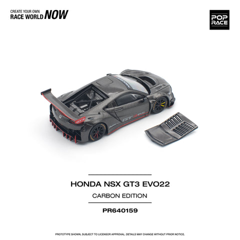 Honda NSX GT3 EVO22 Carbon Edition Pop Race - Big J's Garage