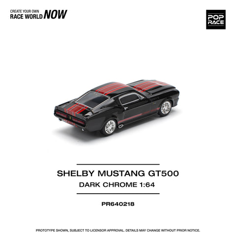 SHELBY MUSTANG GT500 DARK CHROME Pop Race - Big J's Garage