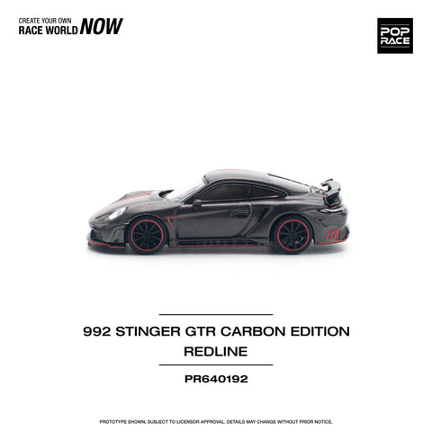 Porsche 992 Stinger GTR Carbon Edition Redline Pop Race - Big J's Garage