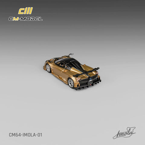 Pagani Imola Gold Full Carbon CM Model - Big J's Garage