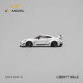 Nissan R35 GTR LBWK Supersilhouette 35GT-RR Liberty Walk White Limited Edition 1:64 CM Model - Big J's Garage