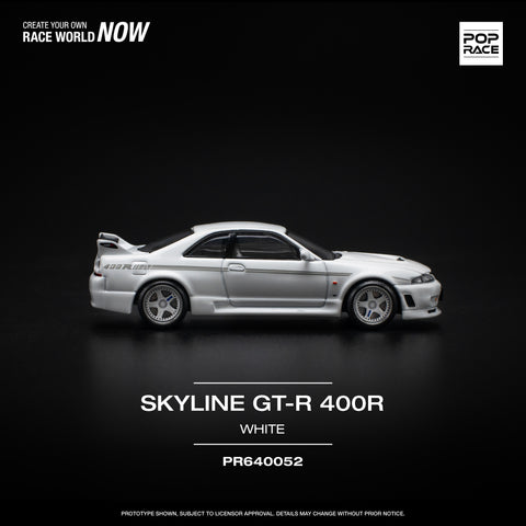 Nissan GT-R R33 Nismo 400R White Pop Race - Big J's Garage