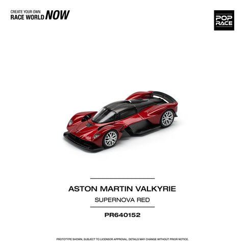 Aston Martin Valkyrie Supernova Red Pop Race - Big J's Garage