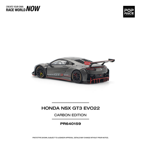 Honda NSX GT3 EVO22 Carbon Edition Pop Race - Big J's Garage