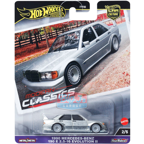 Mercedes-Benz 190E 2.5-16 Modern Classics 2024 Hot Wheels Car Culture Premium 5-Car Assortment - Big J's Garage