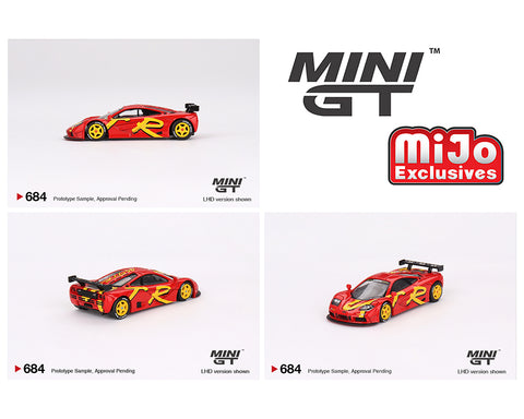 McLaren F1 GTR 1996 Presentation Mini GT MiJo Exclusives