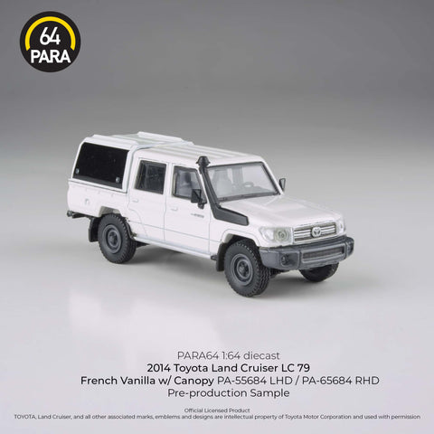 Toyota Land Cruiser 79 French Vanilla w/canopy Para 64 - Big J's Garage