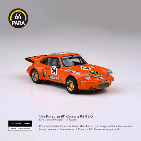 1974 Porsche 911 Carerra RSR 3.0 Jaegermeister Para 64 - Big J's Garage