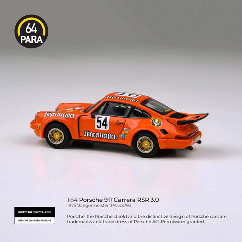 1974 Porsche 911 Carerra RSR 3.0 Jaegermeister Para 64 - Big J's Garage