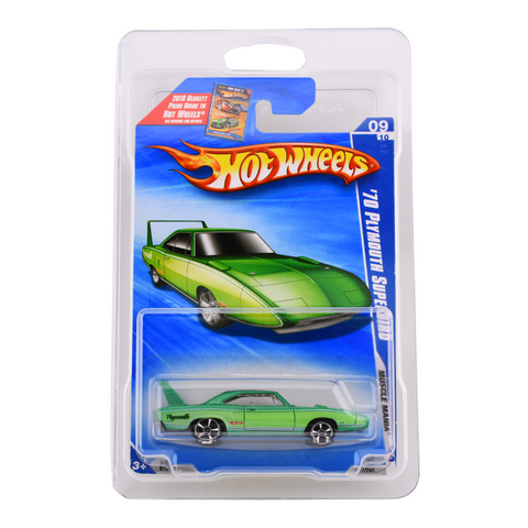 '70 Plymouth Superbird Muscle Mania Hot Wheels In Sterling Protector - Big J's Garage