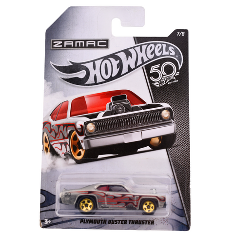 Plymouth Duster Thruster Zamac 50th Hot Wheels - Big J's Garage