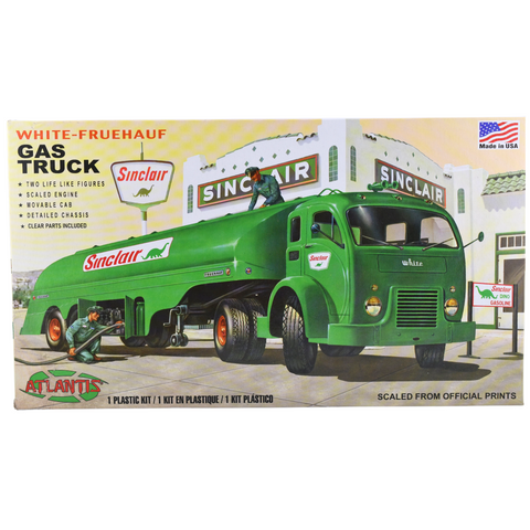 Gas Truck Hobby Kit Atlantis Models - Big J's Garage