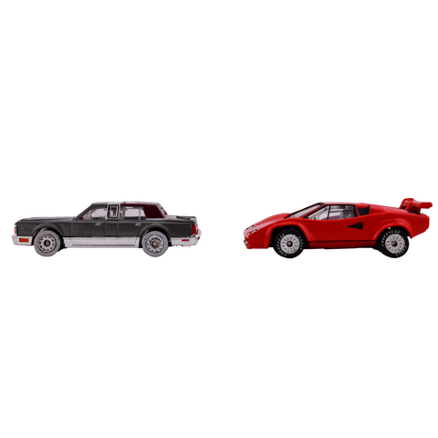 1985 Lamborghini Countach & 1988 Lincoln Towncar Matchbox - Big J's Garage