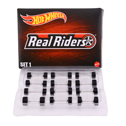 Real Riders 12 Wheel Set 1 Hot Wheels - Big J's Garage