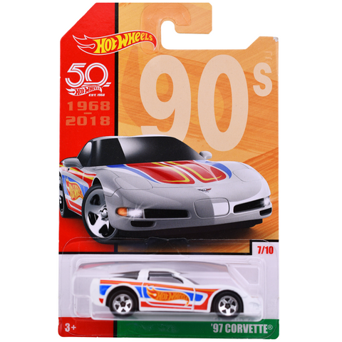 '97 Corvette 50th Year Hot Wheels - Big J's Garage