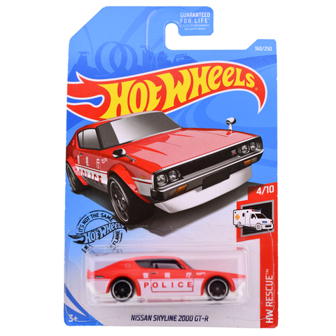 Nissan Skyline 2000 GTR HW Rescue Hot Wheels - Big J's Garage