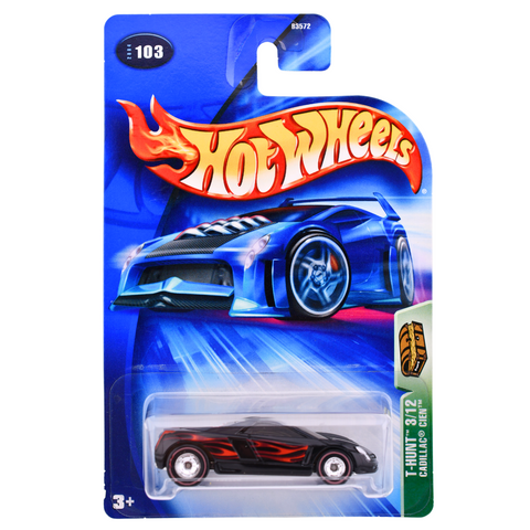 Cadillac Cien T-Hunt Hot Wheels In Sterling Protector - Big J's Garage